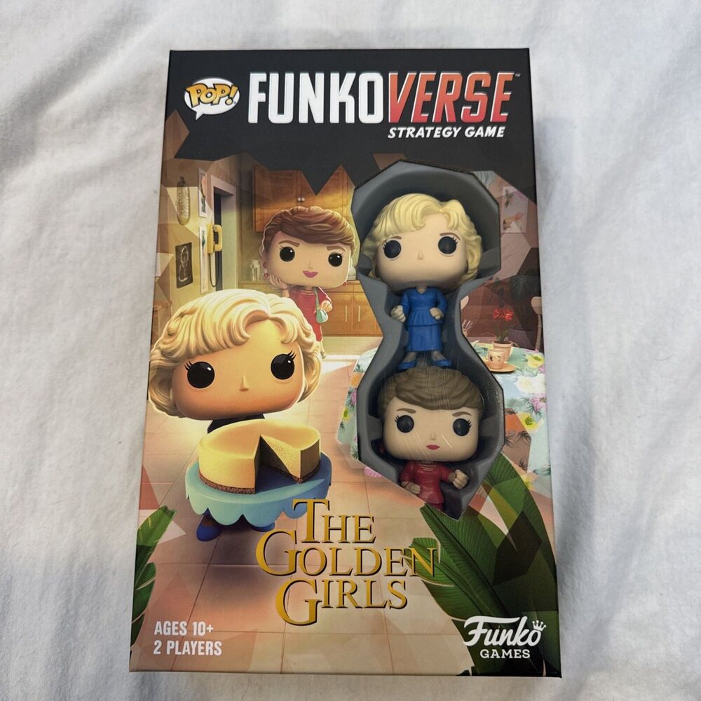 POP Funkoverse Strategy Board Game: The Golden Girls Theme #100 Collectible NEW